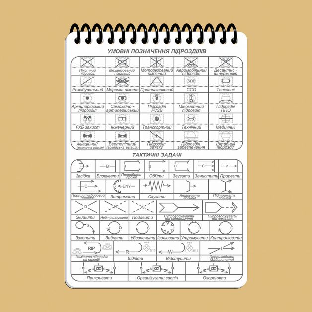 Ecopybook Tactical Тактичний блокнот. Частина 1 (вогнева група-відділення)