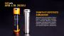 Fenix АКБ 18650 2600mAh Li-ion (USB)