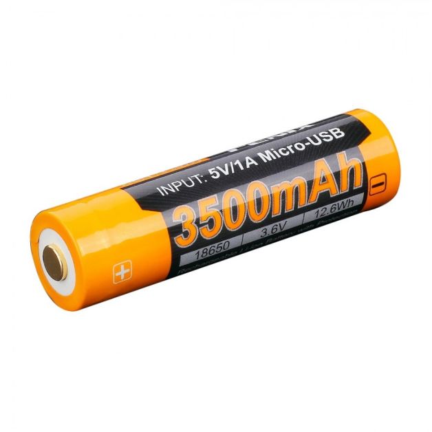 Fenix АКБ 18650 3500 mAh Li-ion (USB)