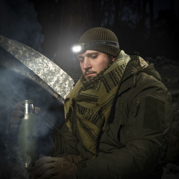M-Tac ліхтар налобний 4+1 LED Olive