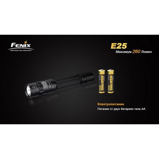 Fenix фонарь E25