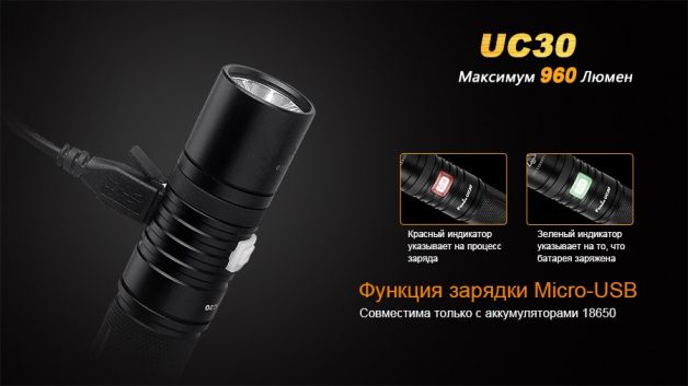 Fenix ліхтар UC30