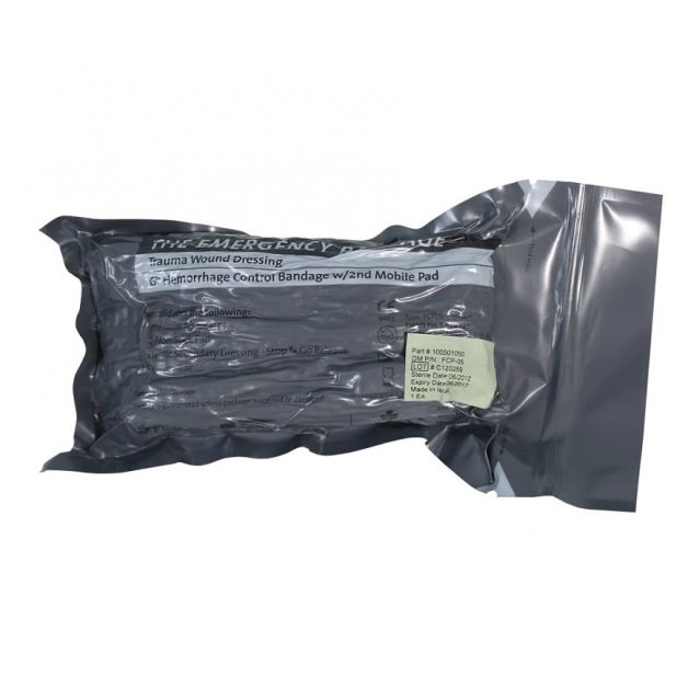 Изр. бандаж 6" Hemorrhage Control Bandage (две подушки)
