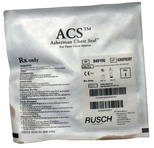 Окклюзійна пов'язка Ашермана ACS Asherman Chest Seal (прострочена)