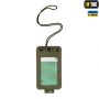 M-Tac бейдж з прозорою панеллю Ranger Green