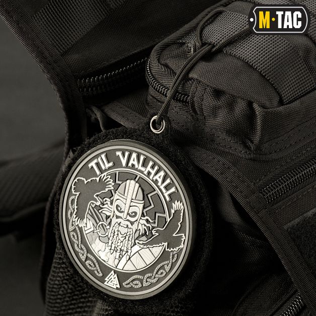 M-Tac панель для нашивок подвесная круглая Black