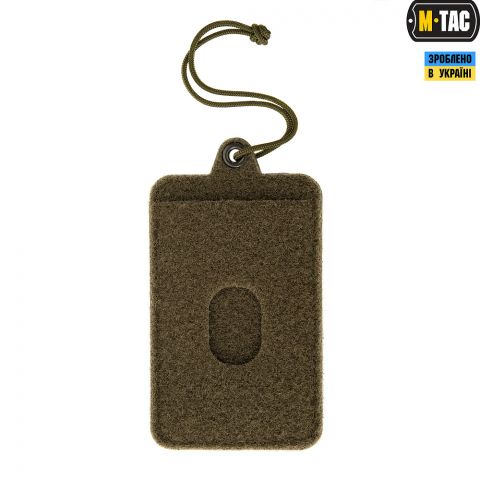 M-Tac панель для нашивок підвісна з кишенею для ID-картки Olive