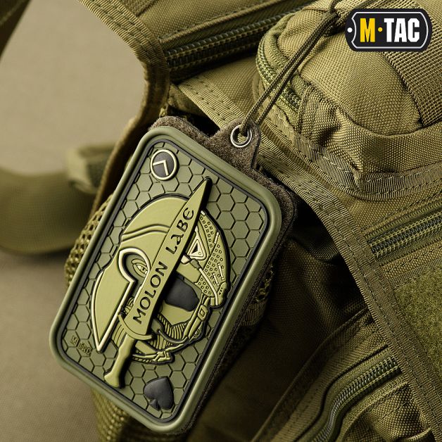 M-Tac панель для нашивок підвісна з кишенею для ID-картки Olive