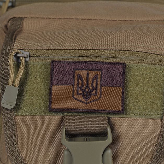 M-Tac нашивка флаг Украины с гербом койот