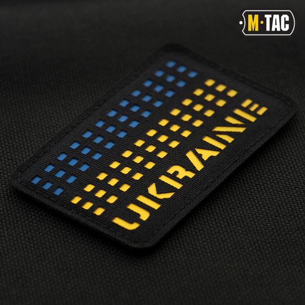 M-Tac нашивка Ukraine Laser Cut Yellow/Blue/Black