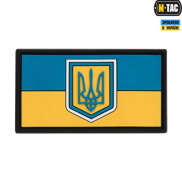 M-Tac нашивка флаг Украины малый ПВХ