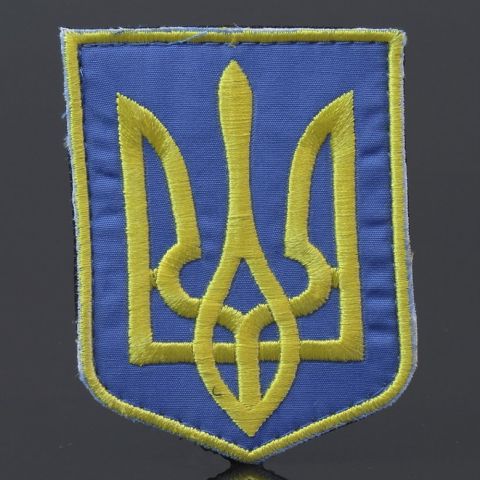 Нашивка герб України 80х60мм