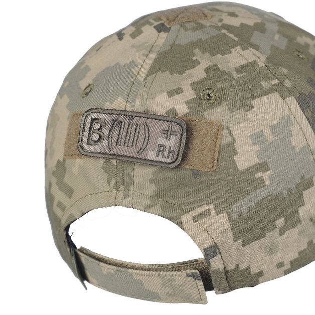 M-Tac нашивка группа крови B(III) Rh+ MM14
