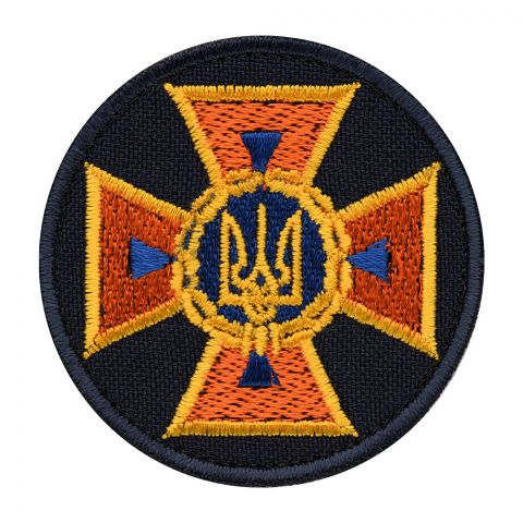 Кокарда ДСНС на липучці