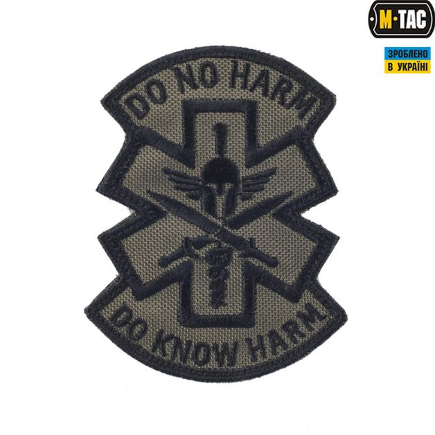 M-Tac нашивка Do No Harm олива