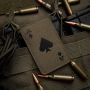 M-Tac нашивка Ace of Spades Laser Cut Ranger Green/Black