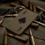 M-Tac нашивка Ace of Spades Laser Cut Ranger Green/Black
