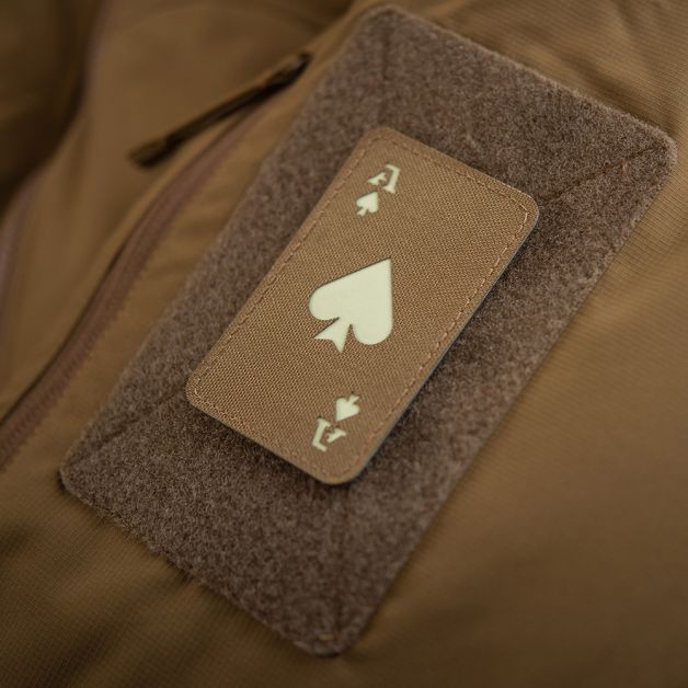 M-Tac нашивка Ace of Spades Laser Cut светонакопитель/Coyote