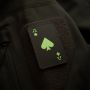 M-Tac нашивка Ace of Spades Laser Cut светонакопитель/Ranger Green