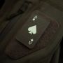 M-Tac нашивка Ace of Spades Laser Cut светонакопитель/Ranger Green