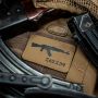 M-Tac нашивка AKM 7,62х39 Laser Cut Coyote/Black