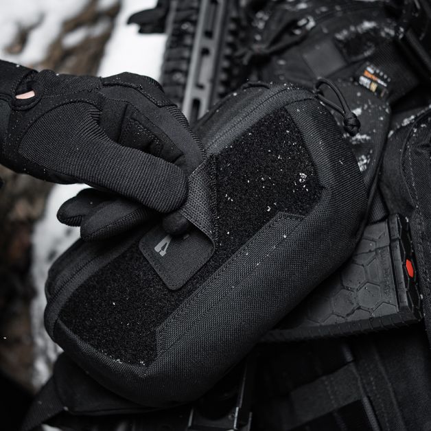 M-Tac нашивка AR-15 223/5,56 Laser Cut Grey/Black