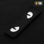 M-Tac нашивка Cat Eyes Laser Cut Black/світлонакопичувач