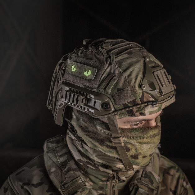 M-Tac нашивка Cat Eyes Laser Cut светонакопитель/Multicam