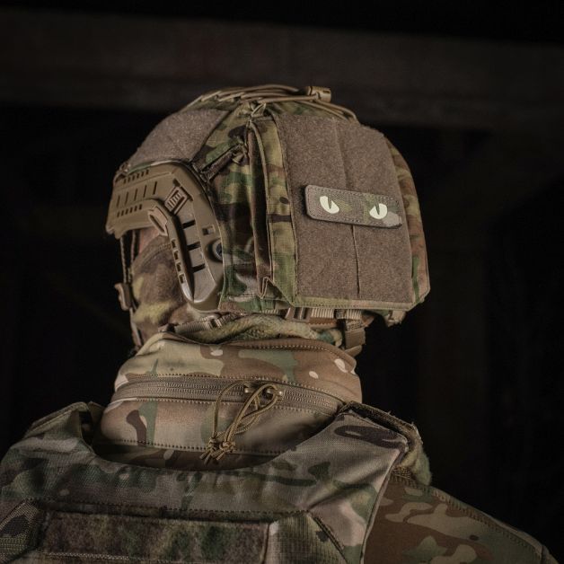 M-Tac нашивка Cat Eyes Laser Cut светонакопитель/Multicam