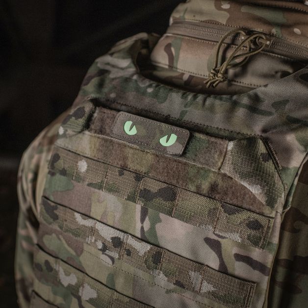 M-Tac нашивка Cat Eyes Laser Cut светонакопитель/Multicam