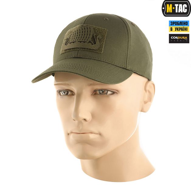 M-Tac нашивка Драккар скрізна Laser Cut Ranger Green