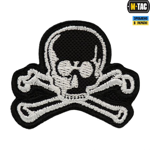 M-Tac нашивка Old Skull чорна