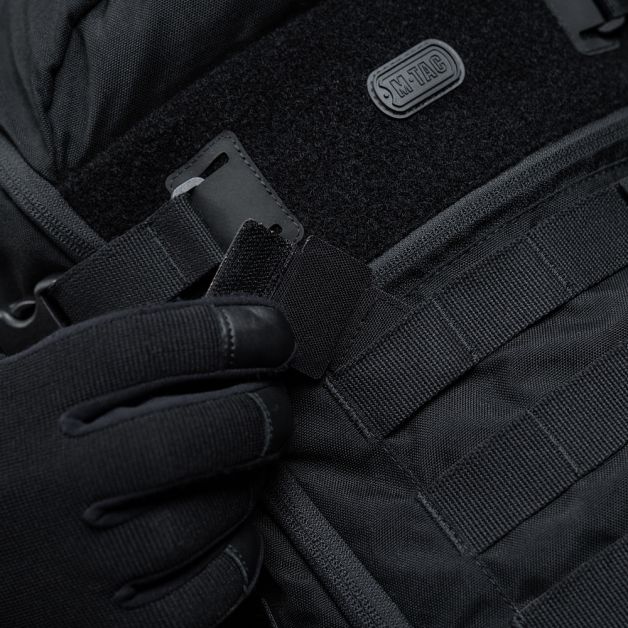 M-Tac нашивка Tiger Eyes Laser Cut (пара) Black