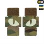 M-Tac нашивка Tiger eyes (пара) Multicam