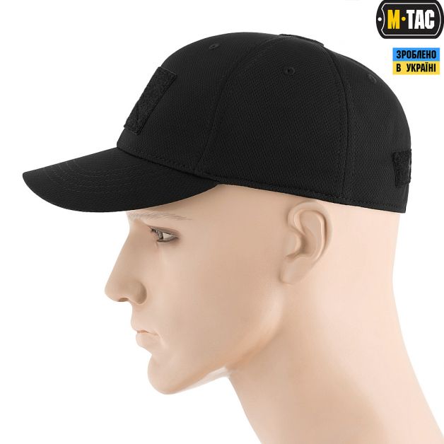 M-Tac бейсболка тактическая Flex Black