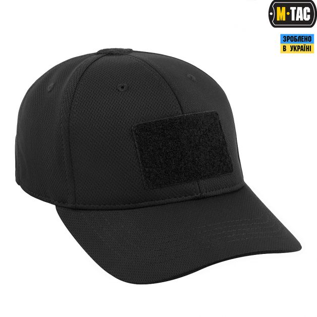 M-Tac бейсболка тактическая Flex Black