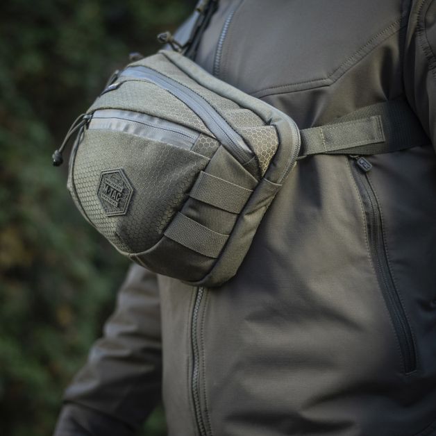 M-Tac сумка Sphaera Hex Hardsling Bag Gen.III Elite Ranger Green
