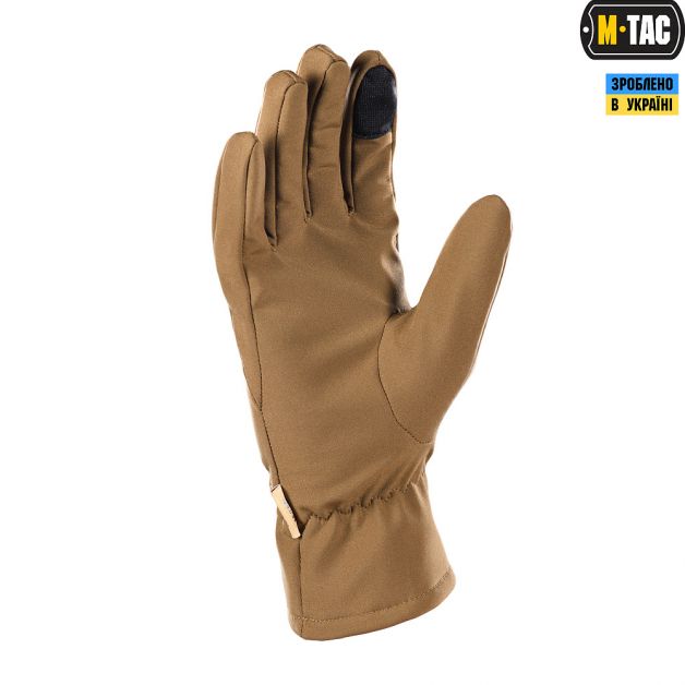M-Tac перчатки Winter Soft Shell Coyote