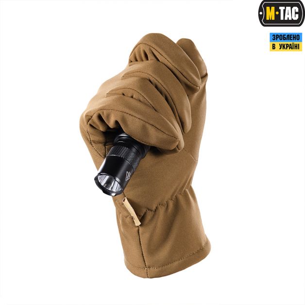 M-Tac перчатки Winter Soft Shell Coyote