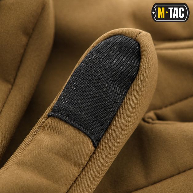M-Tac перчатки Winter Soft Shell Coyote