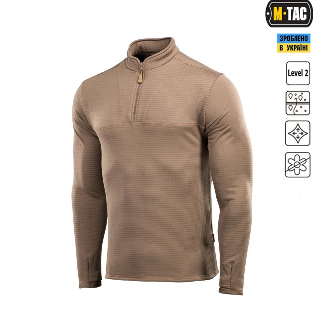 M-Tac терморубашка флис Delta Level 2 Coyote Brown
