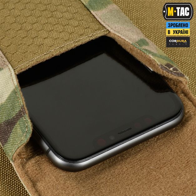 M-Tac подсумок для смартфона Elite Large Hex Multicam/Coyote