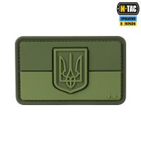 M-Tac нашивка прапор України з гербом PVC Olive