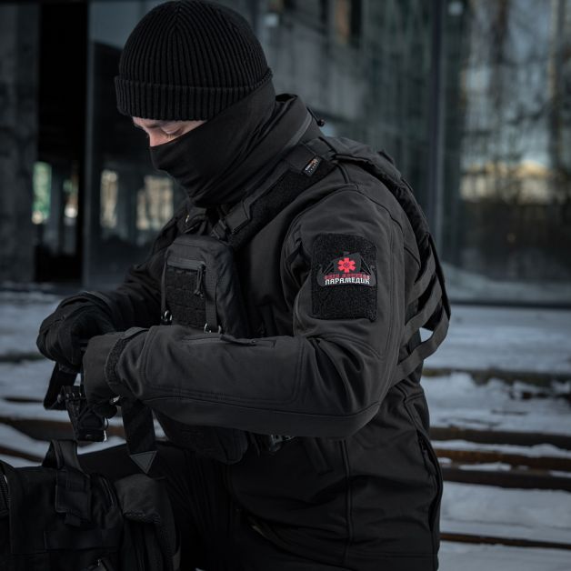 M-Tac нашивка Viking Evac UA Black