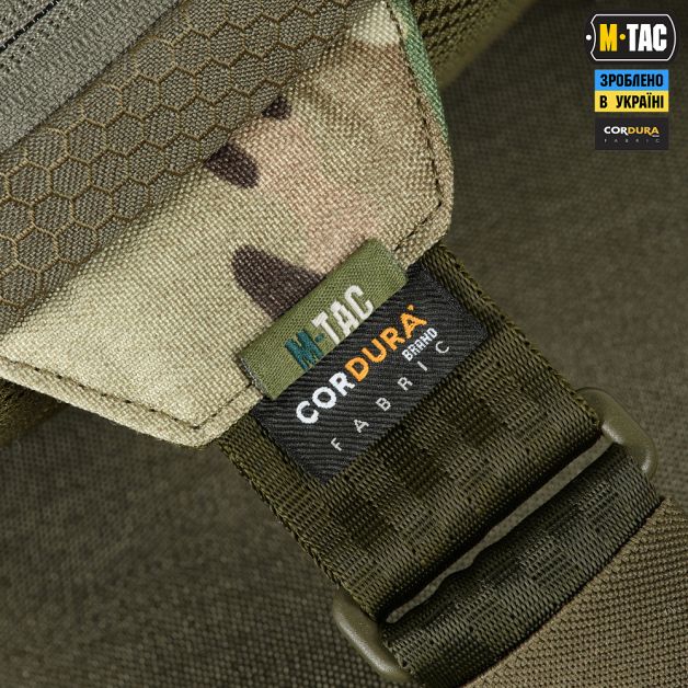 M-Tac сумка Sling Pistol Bag Elite Hex с липучкой Multicam/Ranger Green