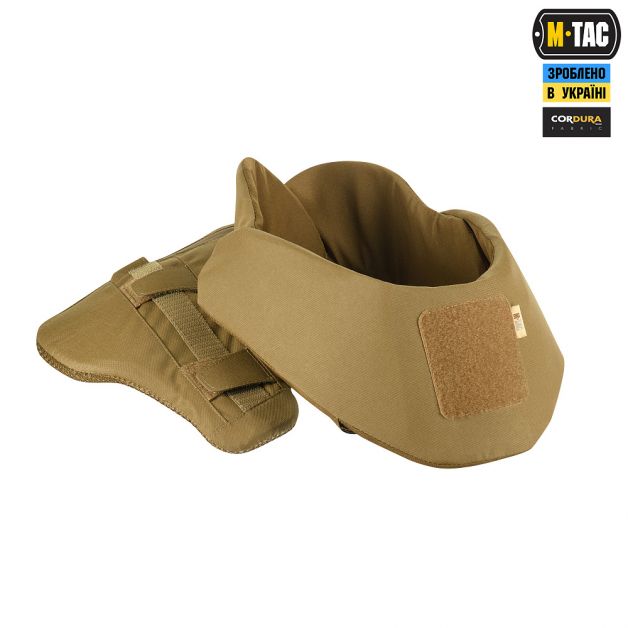 M-Tac Горжет с баллистическими пакетами 1 класс для Cuirass QRS Coyote