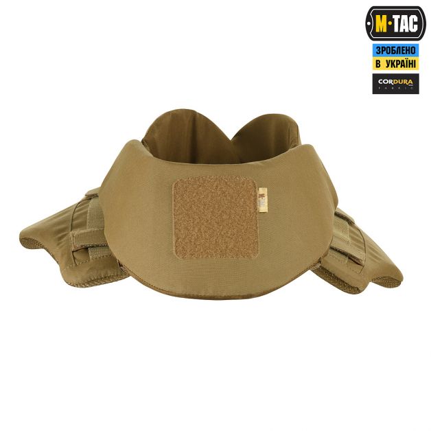 M-Tac Горжет с баллистическими пакетами 1 класс для Cuirass QRS Coyote