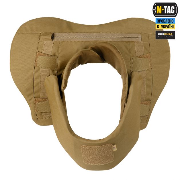 M-Tac Горжет с баллистическими пакетами 1 класс для Cuirass QRS Coyote