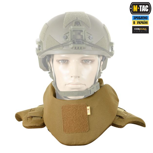 M-Tac Горжет с баллистическими пакетами 1 класс для Cuirass QRS Coyote
