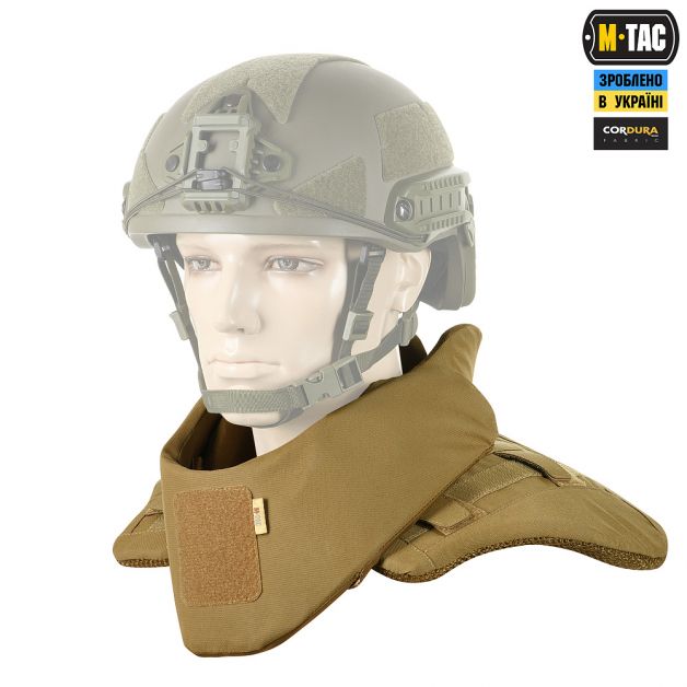 M-Tac Горжет с баллистическими пакетами 1 класс для Cuirass QRS Coyote